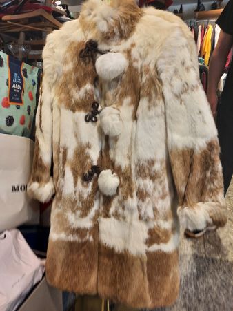 pelliccia vintage bambina