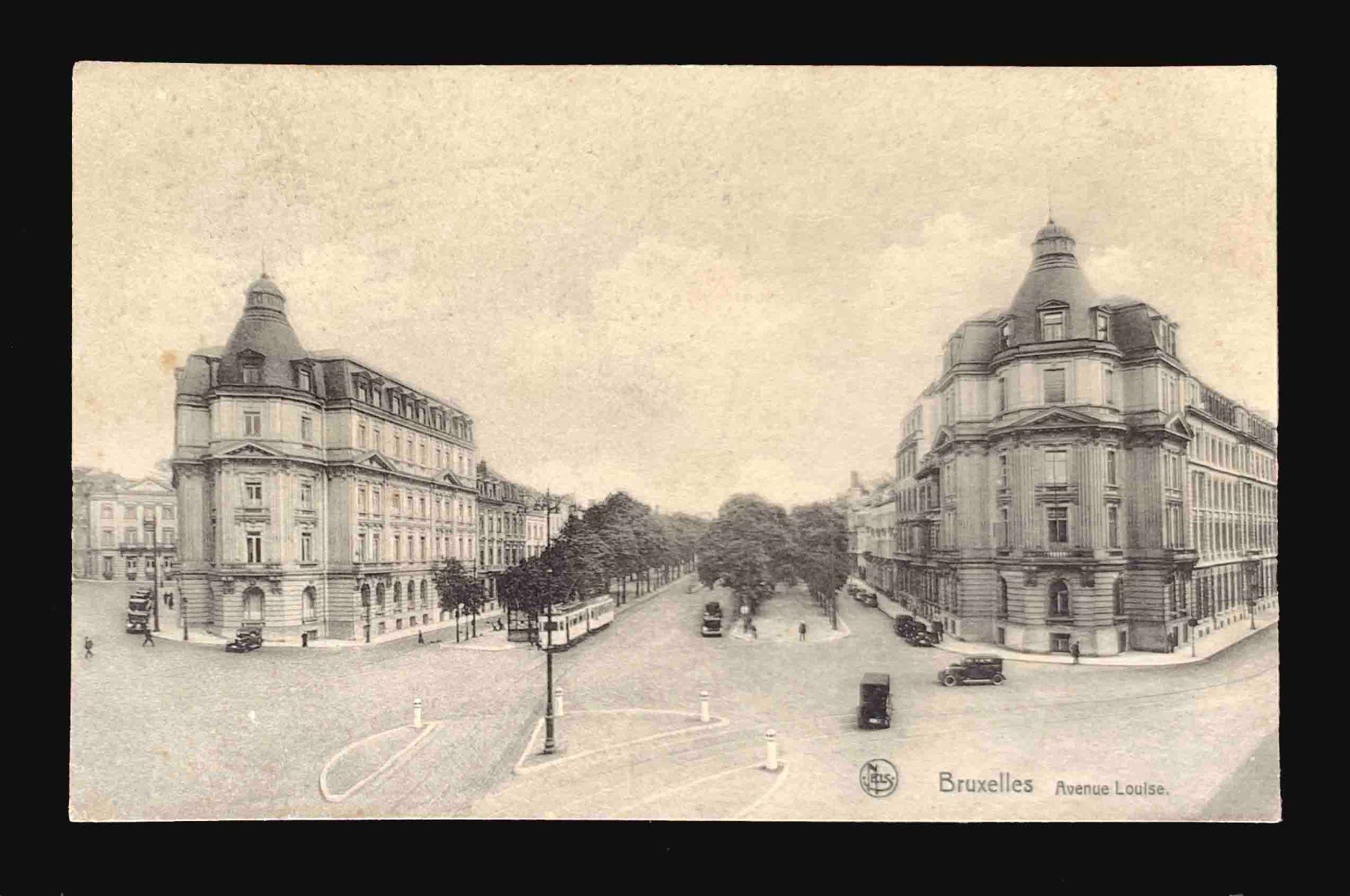 Ansichtskarten: AK Bruxelles Avenue Louise – Gebraucht aus Goldau von Balkonia09