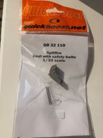 1/32 SPITFIRE SEAT WITH SAFETY BELTS