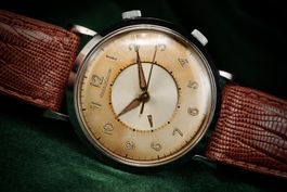 Jaeger LeCoultre - Memovox Vintage Alarm Steel Watch