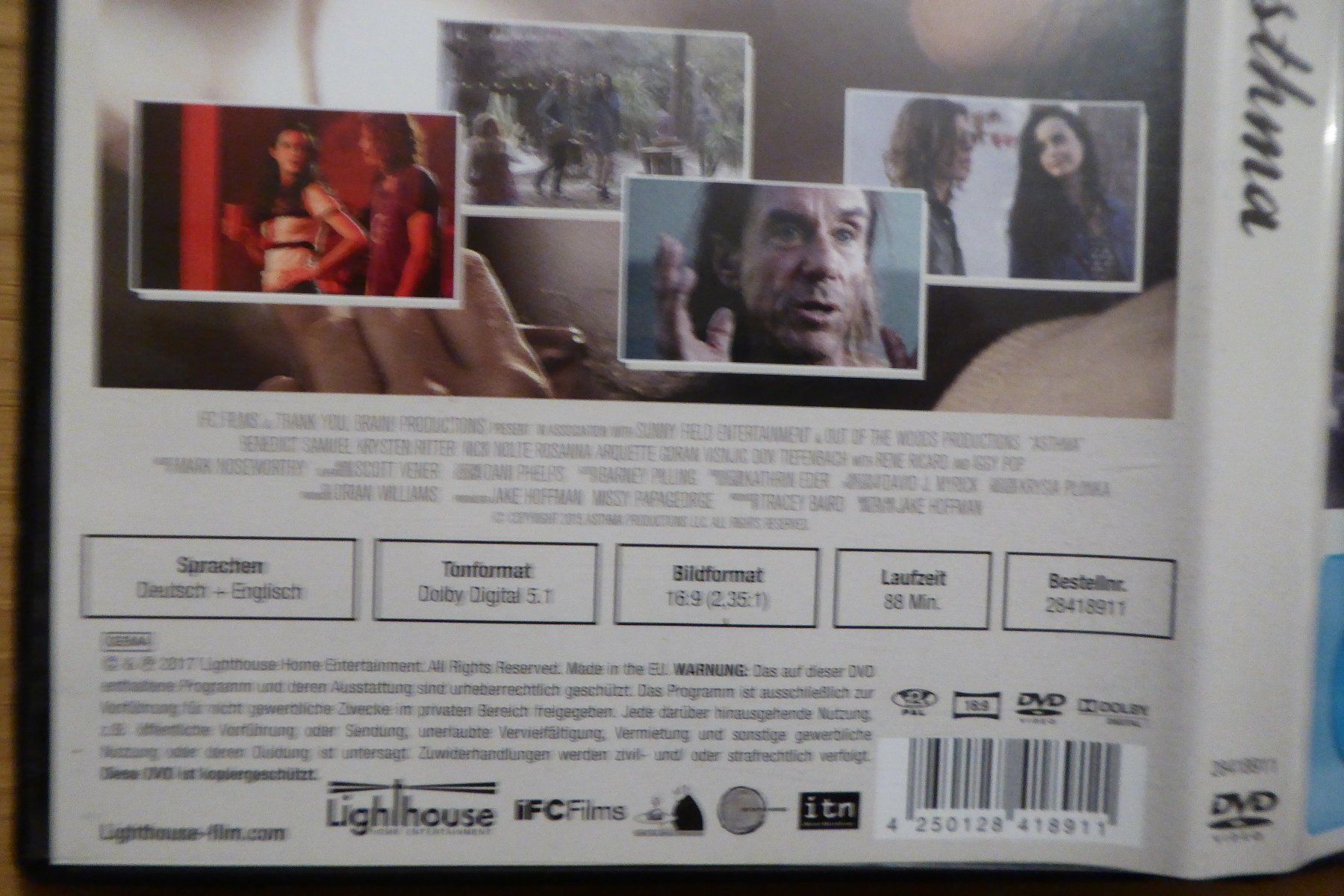 Tutti i DVDs: DVD Asthma – Usato da Allschwil venduto da Summelsarium 2