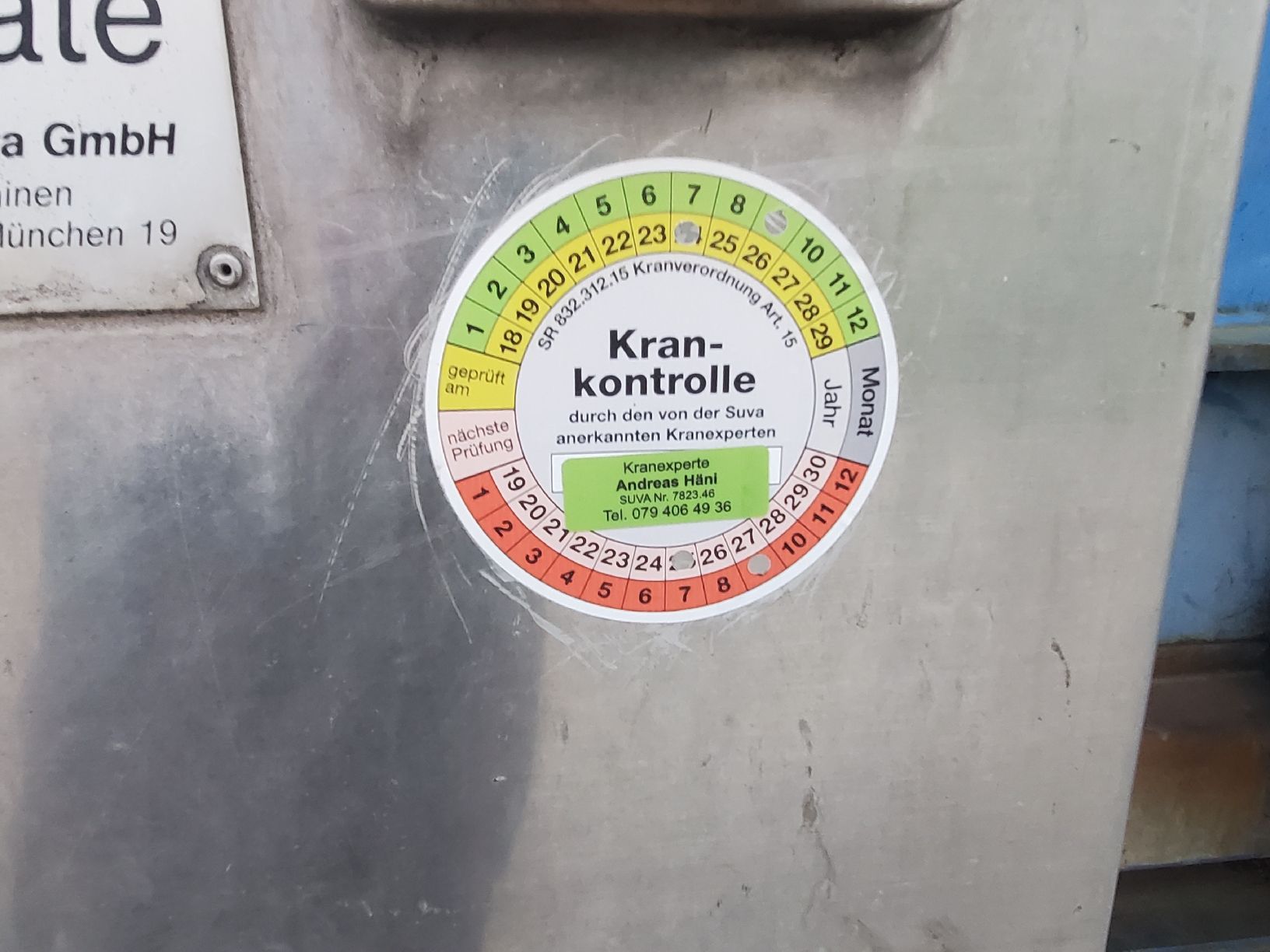 Kräne: Baukran Condecta 3610 – Gebraucht aus Rumlikon von ladaniva1.9 6