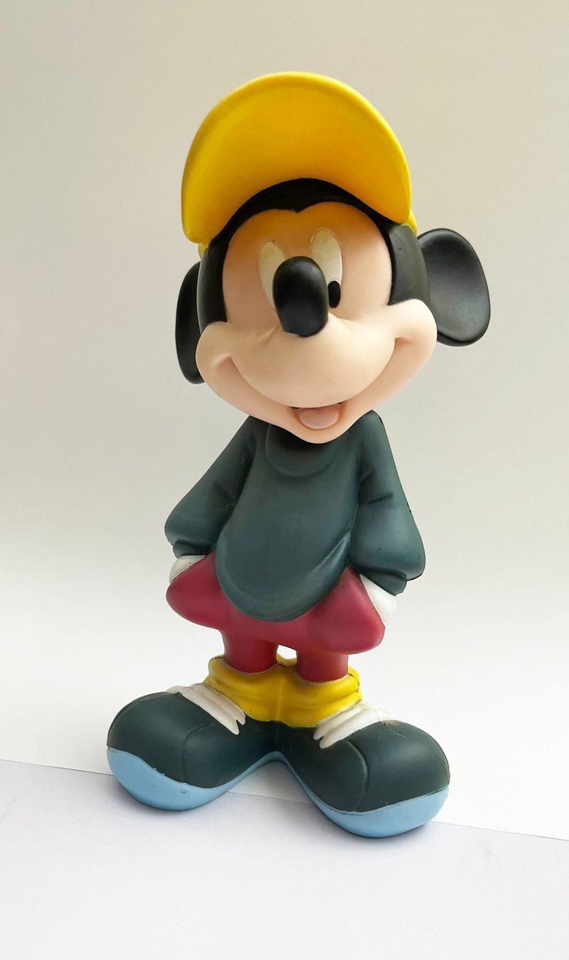 Disney Statuette: Vintage Disney Figur: MICKEY MOUSE Flasche – Usato da Frenkendorf venduto da Yard-Sale-2000