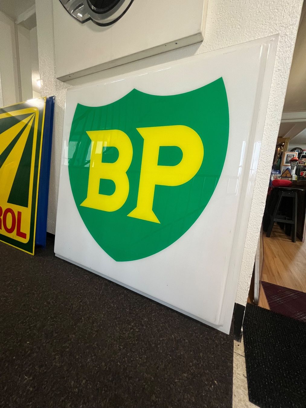 Insegne: BP - Leuchtreklame-Schild – Usato da Erlinsbach venduto da Stu-ff 3