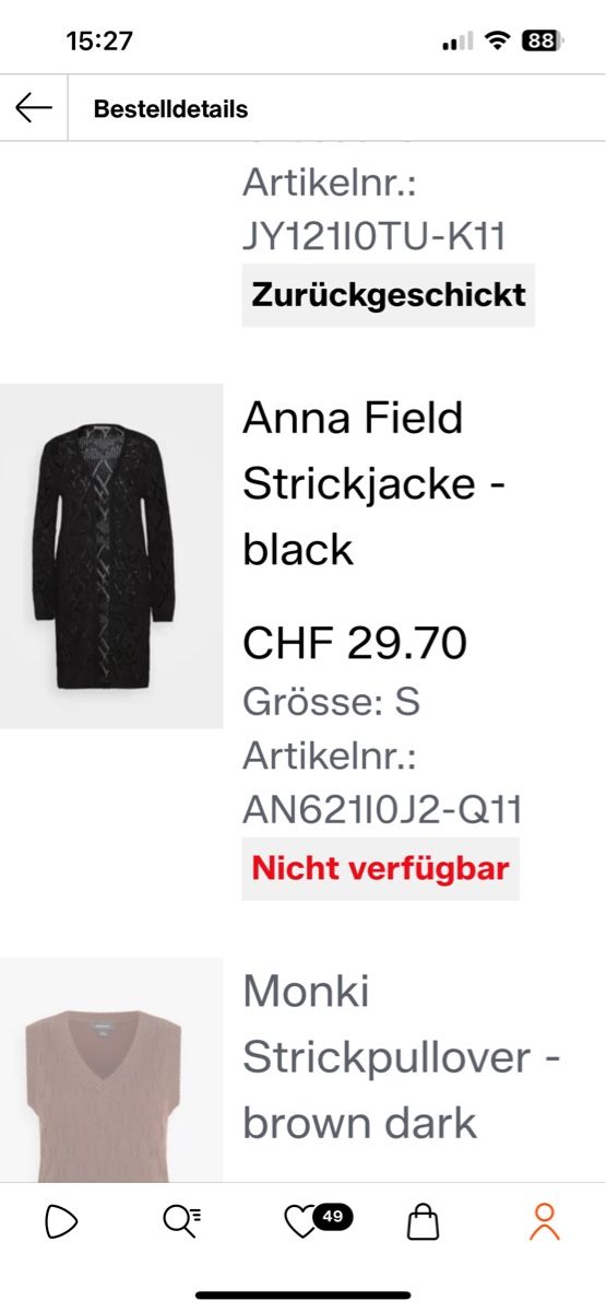 Anna Field Maglioni & Felpe: Strickjacke Gr.S – Usato da Bern venduto da Regi1975 2