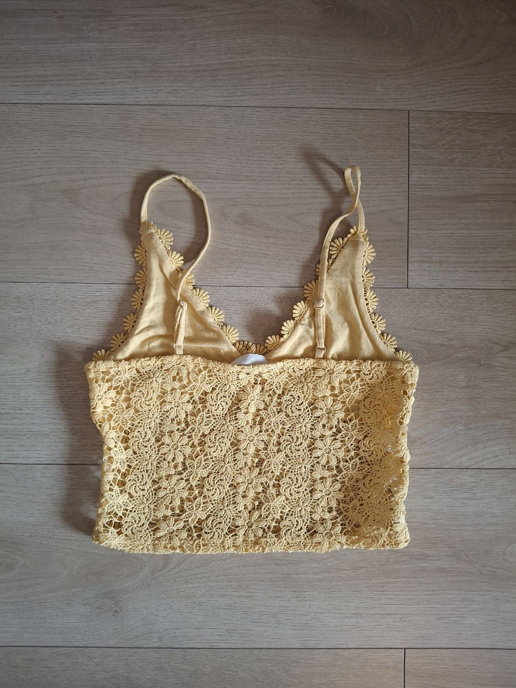 H&M Top: Top H&M jaune – Usato da Ecublens FR venduto da kla_th5j 1