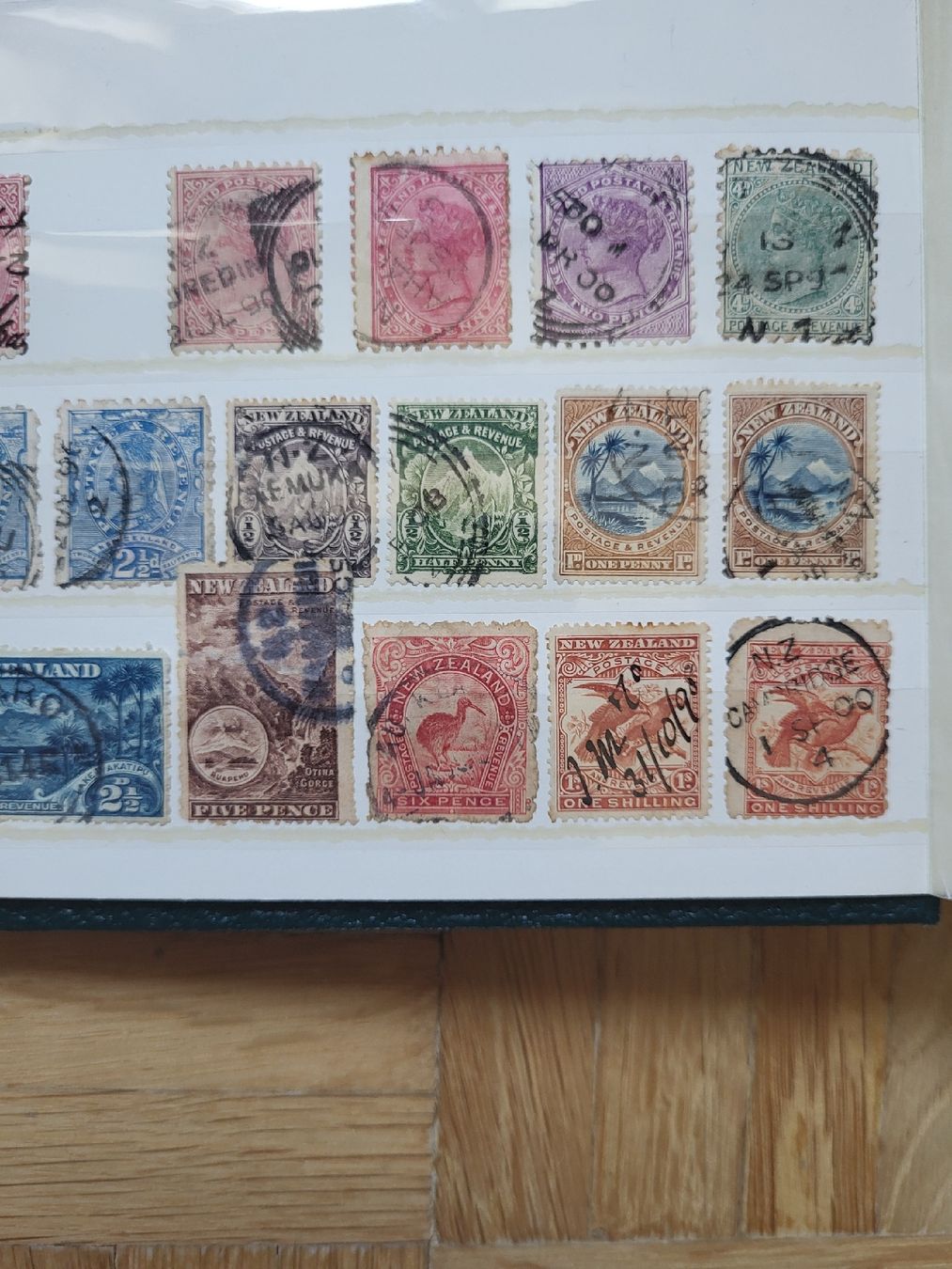 Tutti i francobolli: Kleinlot Neuseeland ab 1873 – Usato da stäfa venduto da brandy66 2
