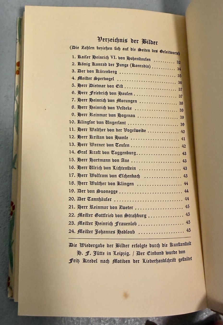 Libri: Die Minnesinger in Bildern – Nuovo (secondo la descrizione) da Dielsdorf venduto da BGiezendanner 7