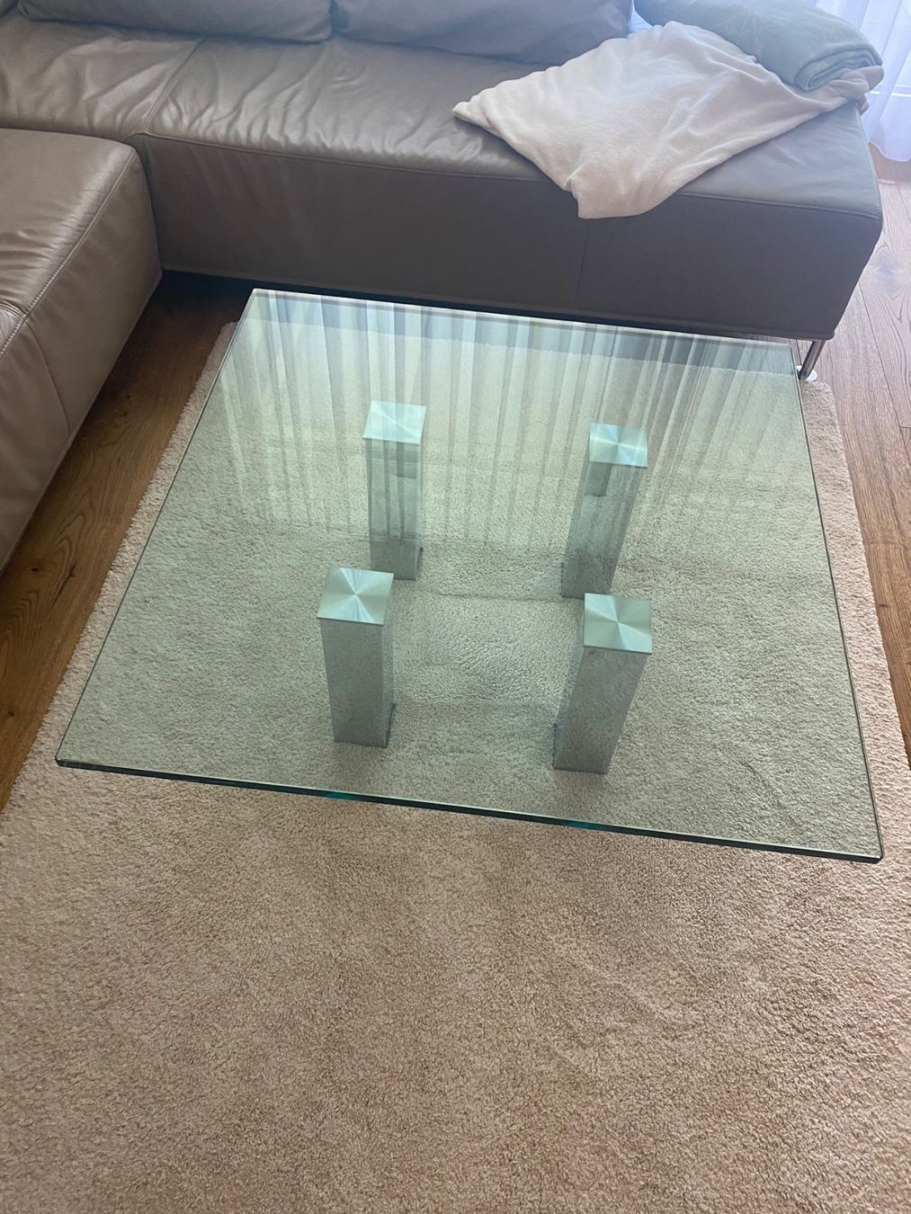 Tavoli: Designer Couch / Salontisch aus Glas – Usato da Schmerikon venduto da AlbaB 3