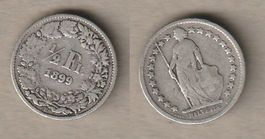 1/2 Franken 1899
