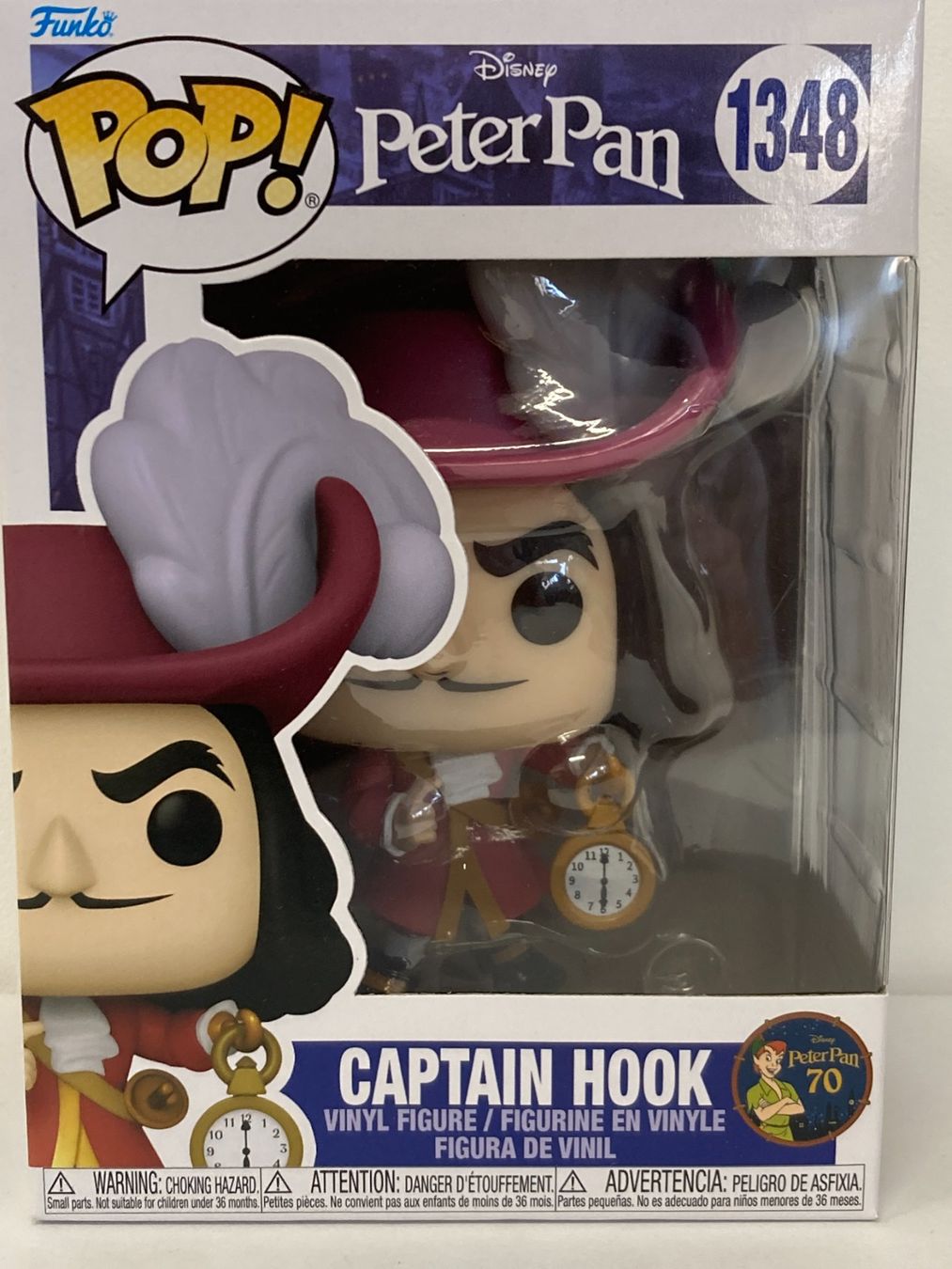 Funko Statuette: FUNKO POP! DISNEY 1348 CAPTAIN HOOK - PETER PAN new – Nuovo (secondo la descrizione) da Vezia venduto da Aquarius_Age 1
