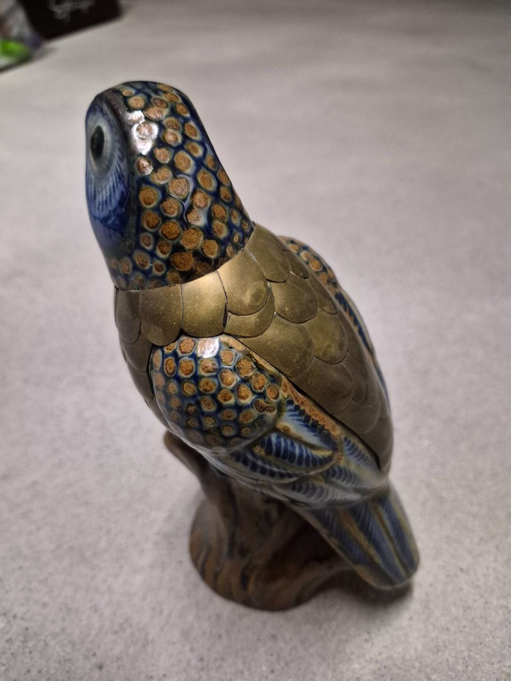 Statuette: Figur Papagei – Usato da Derendingen venduto da BAK01 2