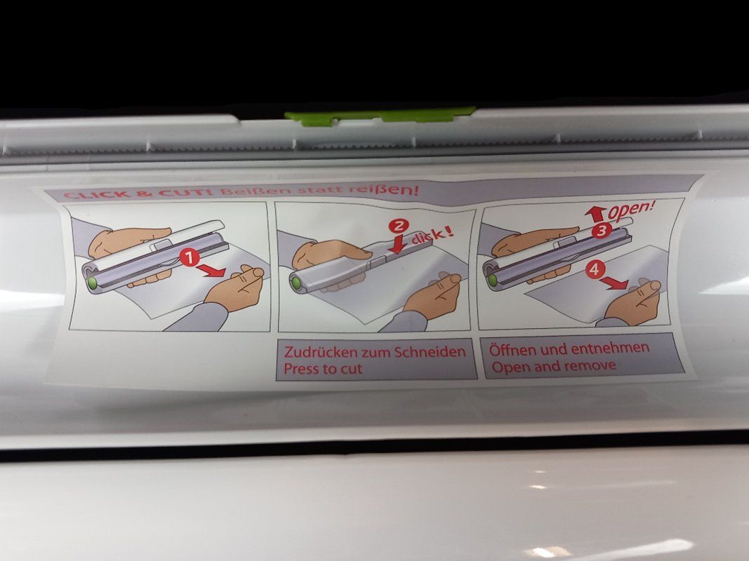 Emsa Küchengeräte: EMSA CLICK & CUT Folien-Schneider – Gebraucht aus Hünenberg von Restwert_Zug 5