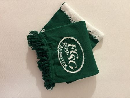 Fussballschal FC St. Gallen 1879 grün weiss 