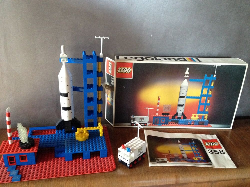 lego - OVP Legoland 358 Rocket Base | Kaufen auf Ricardo