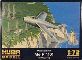 Vergriffen Huma Messerschmitt P1101V1