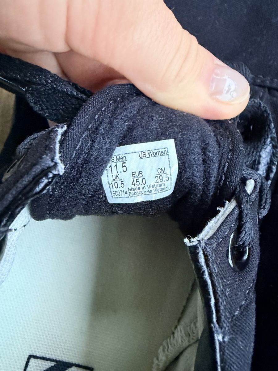 Vans Scarpe da uomo: Schwarze Vans Old Skool, Grösse 45, Top Zustand – Usato da Zürich venduto da wie_r6sx 3
