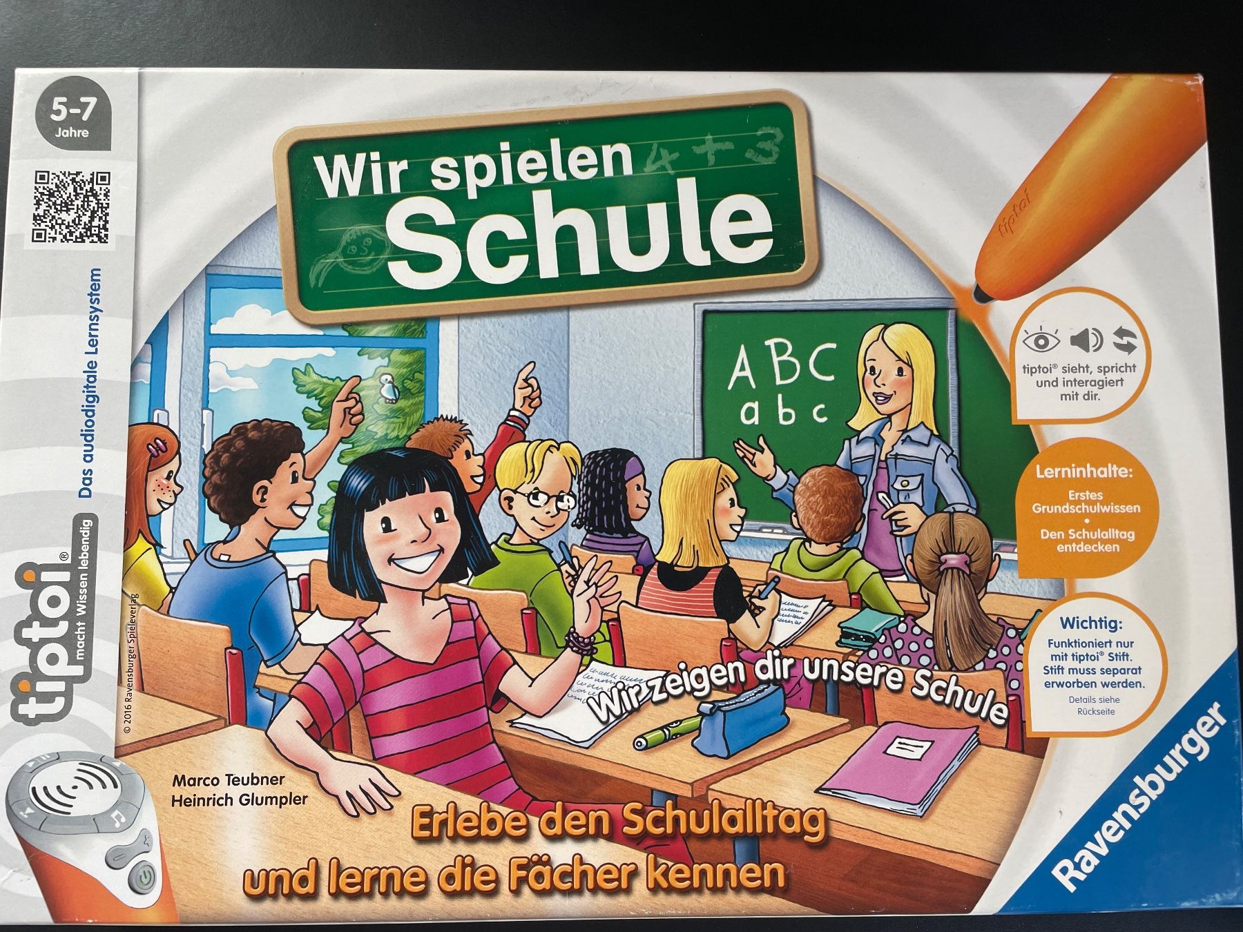 Tiptoi Giochi: Tiptoi Wir Spielen Schule – Usato da Richterswil venduto da Jolipoisson