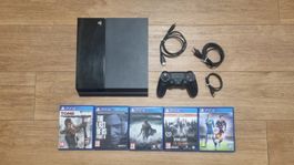 PS4 Playstation 4 Konsole 500GB Tomb Raider und noch Spiele