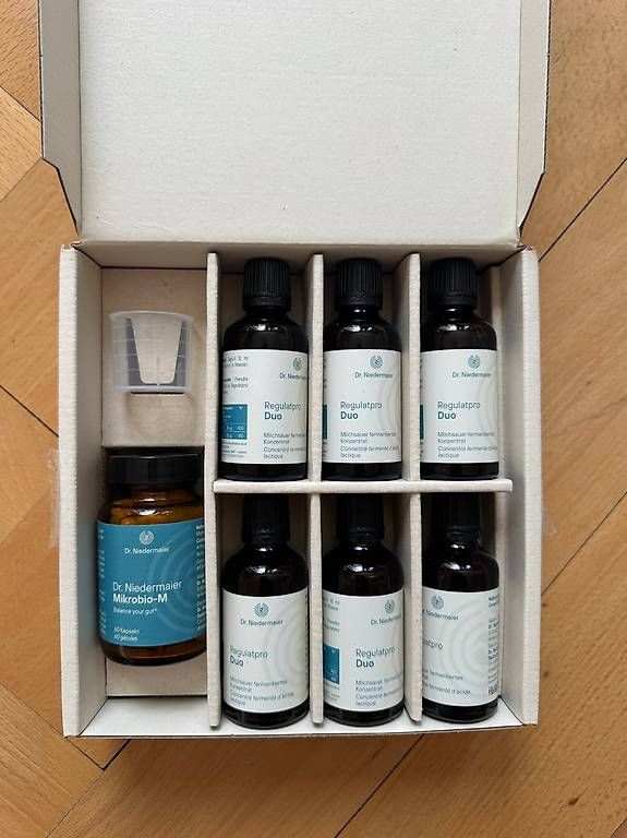 Dr. Niedermaier Cibi & Specialità: Dr. Niedermaier Mikrobio-M Monatskur – Nuovo e nell'imballaggio originale da Zürich venduto da designloverin
