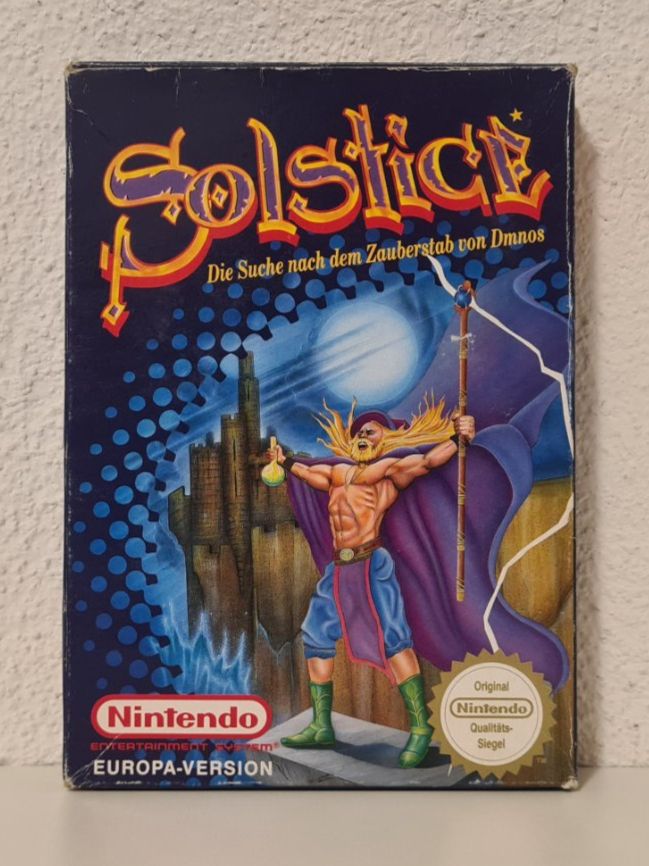 Nintendo Giochi: SOLSTICE - CIB / Pal B Nintendo NES – Usato da Dübendorf venduto da digital_bath 1