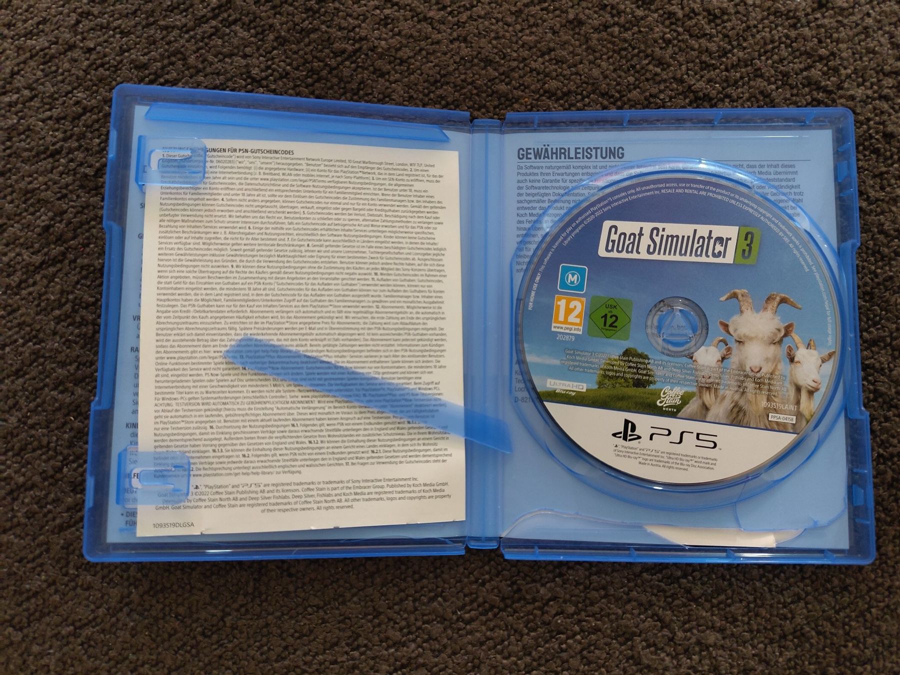 Spiele: Goat Simulator 3 PS5 Pre-Udder Edition – Gebraucht aus Baden von shinifin 2