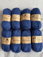 Drops Baby Alpaca Silk Wolle 8 Knäuel dunkelblau neu