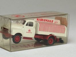 GB- Brekina Opel Blitz Getränke Pritsche Karamalz