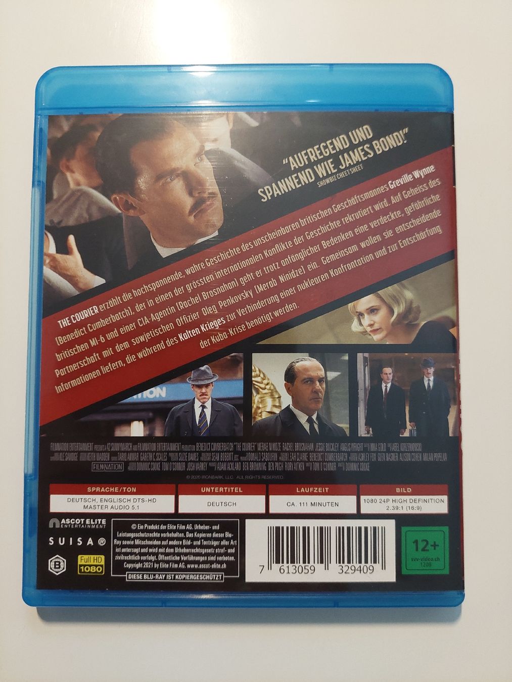 Alle DVDs: Bluray 'The courier - Der Spion' – Gebraucht aus Uetendorf von Comoladabro 2