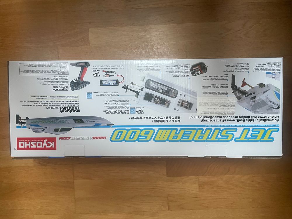 RC Boot Jetstream 600 von Kyosho | Kaufen auf Ricardo