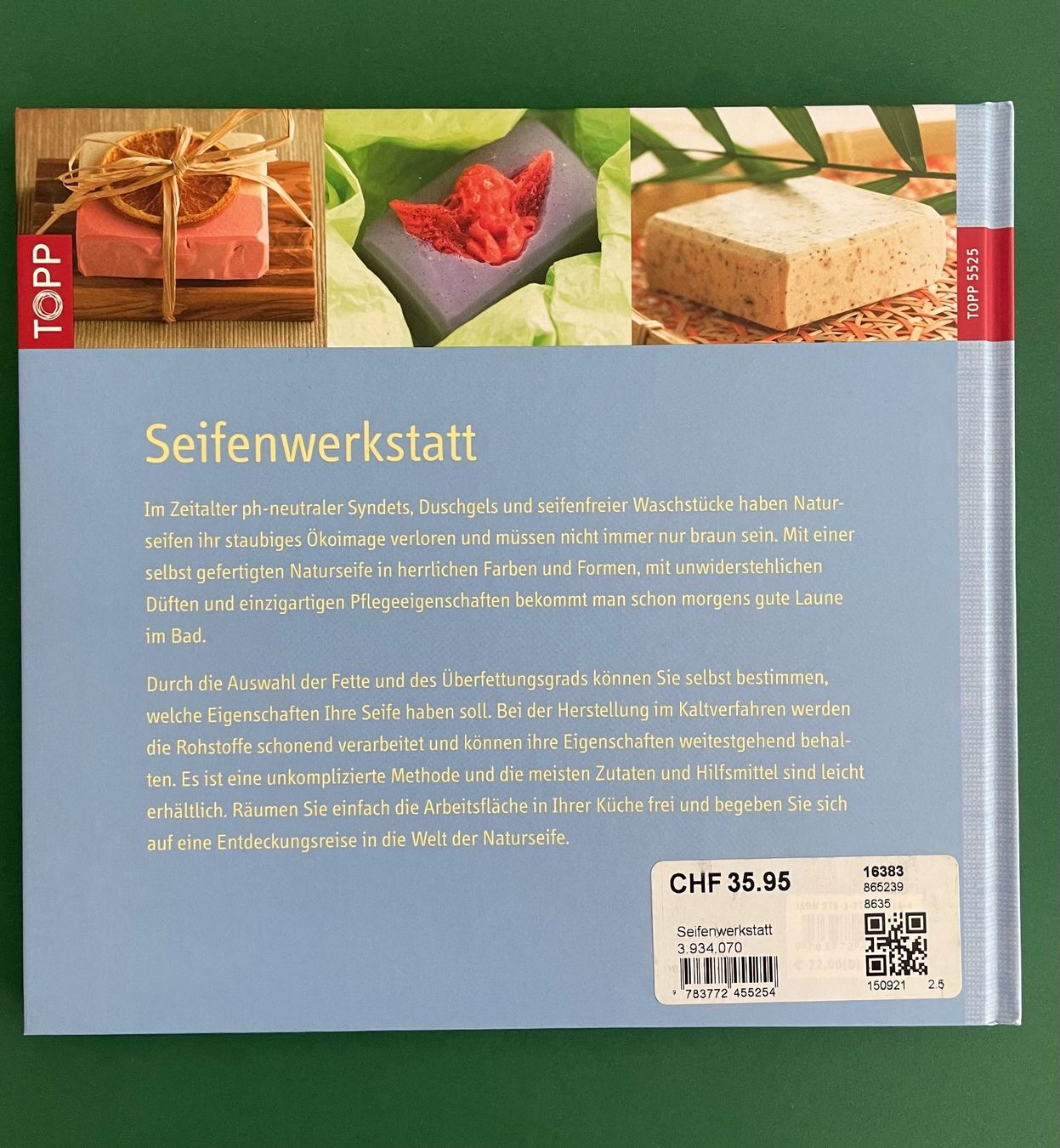 Libri: Buch Seifenwerkstatt – Nuovo e nell'imballaggio originale da Kriens venduto da Mayang 1