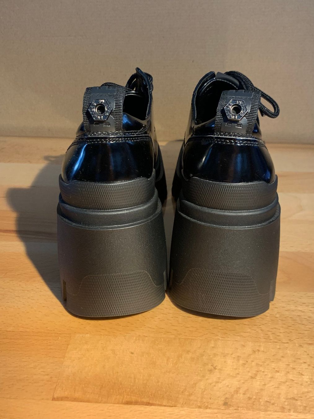 Buffalo Scarpe da donna: Buffalo BRAVR - Schnürer - black, Gr. 38 – Nuovo e nell'imballaggio originale da Wetzikon ZH venduto da Hobbyschneiderin 5