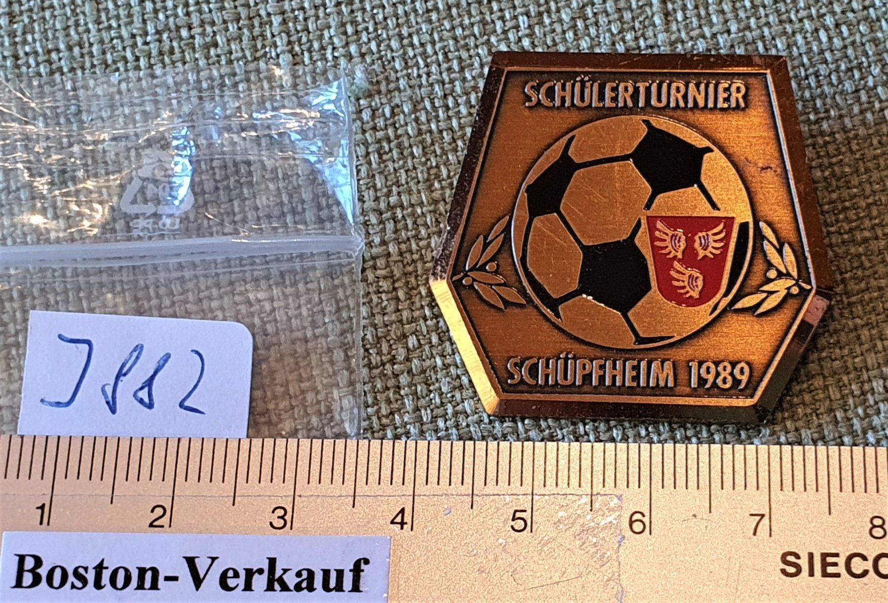 Cartoline postali: J882 - Schülerturnier 1989 Schüpfheim – Usato da Reinach BL venduto da Boston-Verkauf 2
