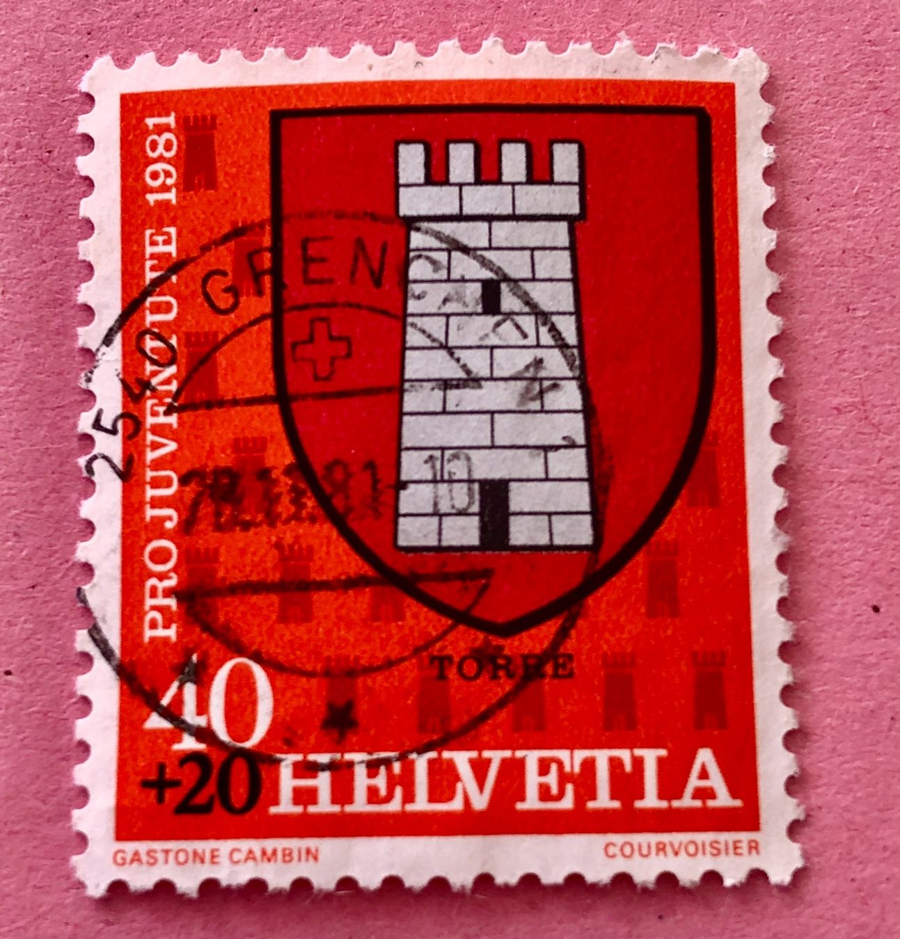 Tutti i francobolli: Nr. J 278 Briefmarken Gestempel 1981   – Usato da Aarau venduto da Billa007