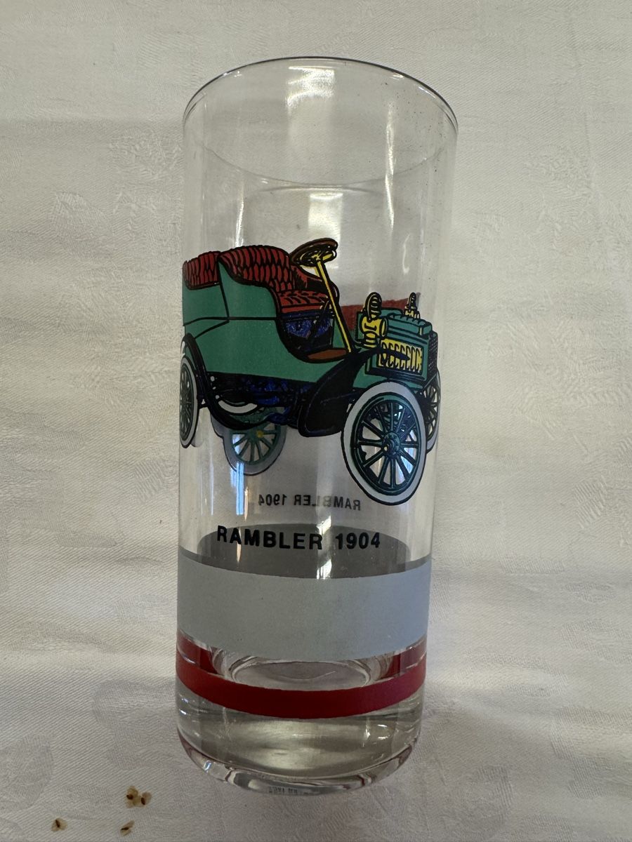 Bicchieri: Vintage-Trinkgläser mit Oldtimer-Motiven. – Usato da Gränichen venduto da onkel_xxl 5