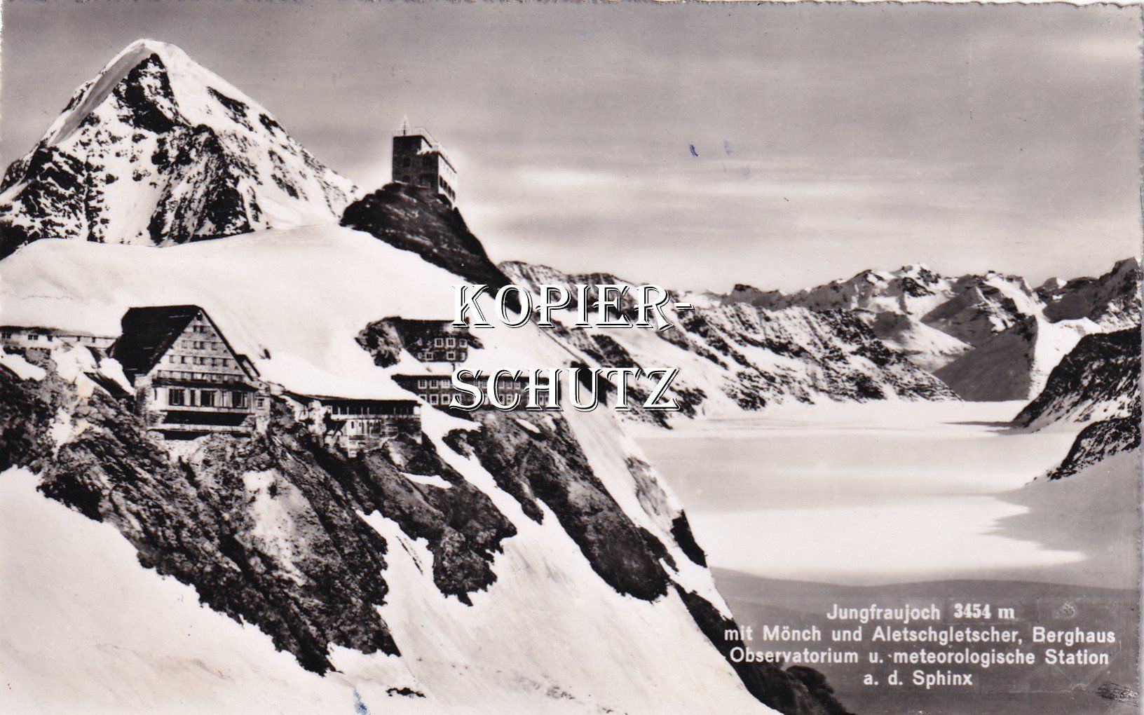 Cartoline postali: Jungfraujoch /bc – Usato da Hombrechtikon venduto da Rudolf07