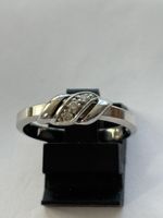 Ring Weissgold / Diamanten 18 Karat