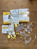 Grosses Medela Milchpumpe Zubehörset Symphony Muttermilchbe