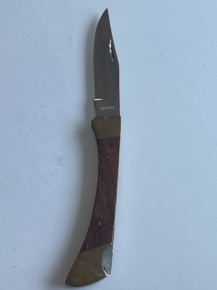 Coltelli tascabile: Taschenmesser Rostfrei Holzgriff(S13) – Usato da Neuenhof venduto da SchnaeppliAllerlei 2