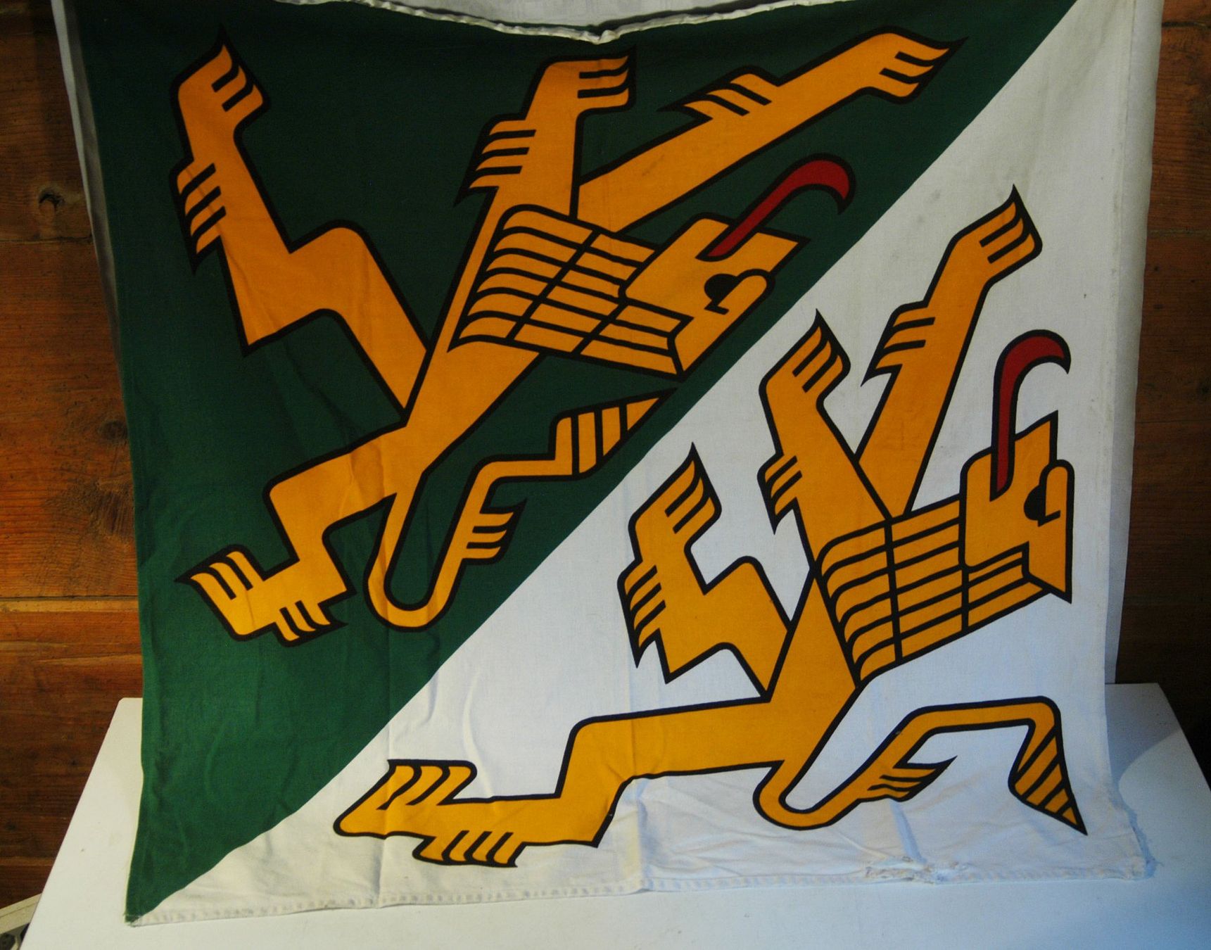 Fahnen: Fahne Thurgau 97 x 94 cm – Gebraucht aus Herisau von Wisen 7