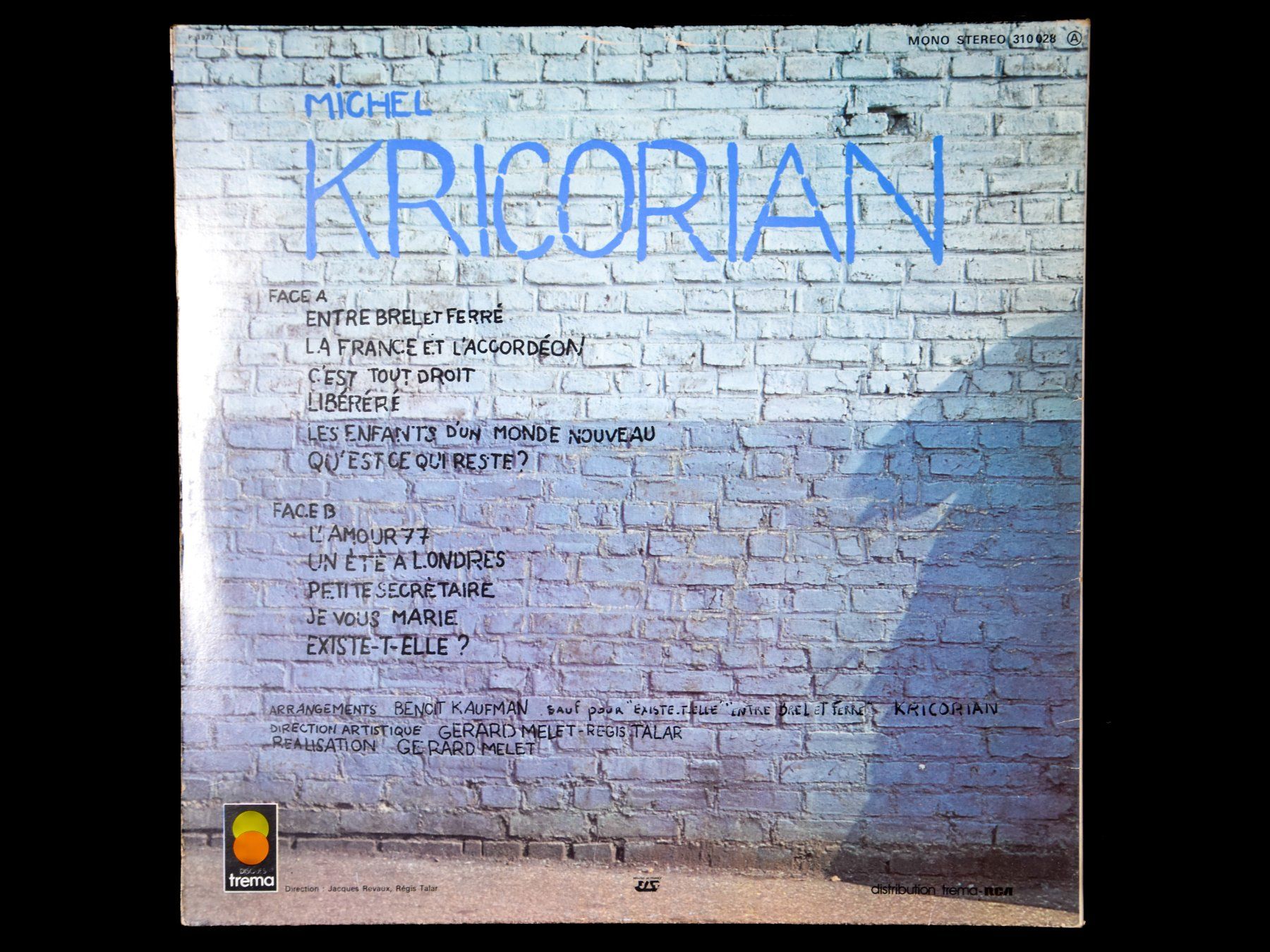 Dischi in vinile: Michel Kricorian LP – Usato da Belmont-sur-Yverdon venduto da ag97 1