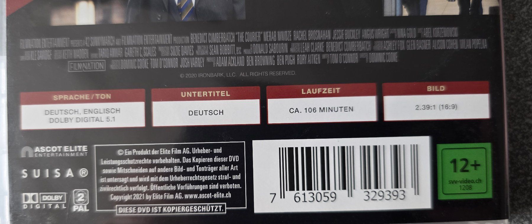 Tutti i DVDs: DVD The Courier - Der Spion – Usato da Oetwil am See venduto da fineli2 1
