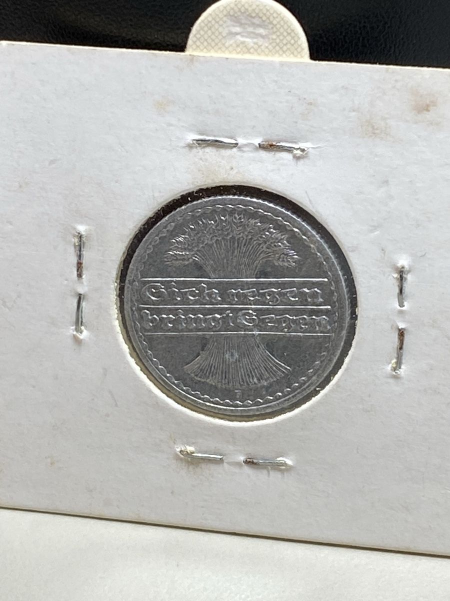 Tutti le monete: Deutsches Reich - 50 Pfenning - 1921 – Usato da Payerne venduto da Mike1682 1