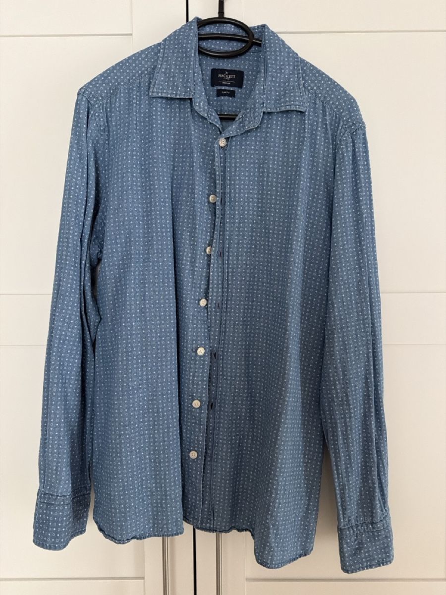 Hackett Camicie: Hackett London Hemd, Grösse M, Slim Fit – Usato da Känerkinden venduto da melbaumg