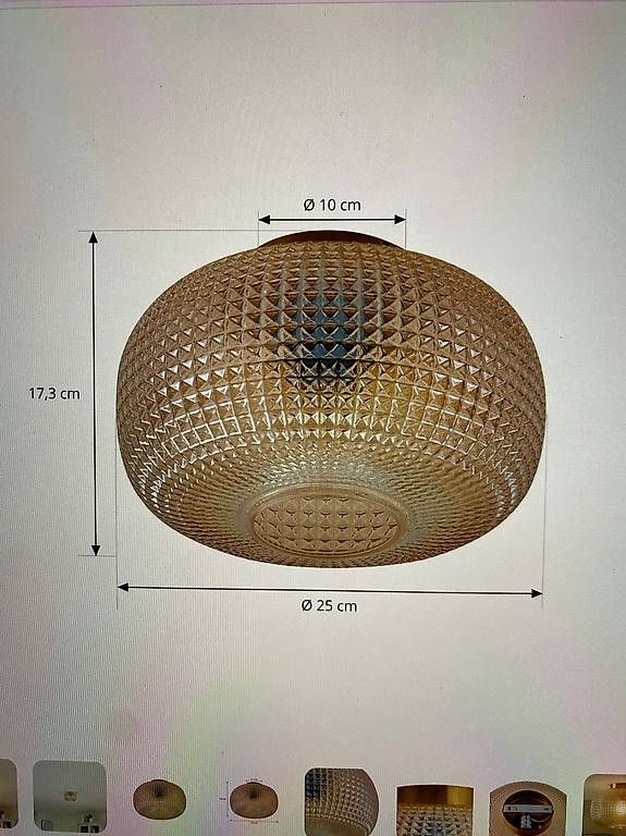 Kronleuchter & Deckenlampen: Rosegold Deckenlampe  – Gebraucht aus Binningen von kleolina 4
