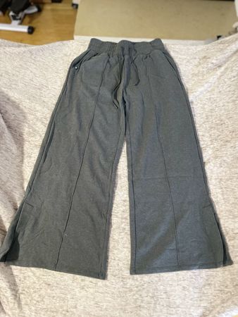 Popflex graue Stoffhose/Jogginghose mit breiten Bund