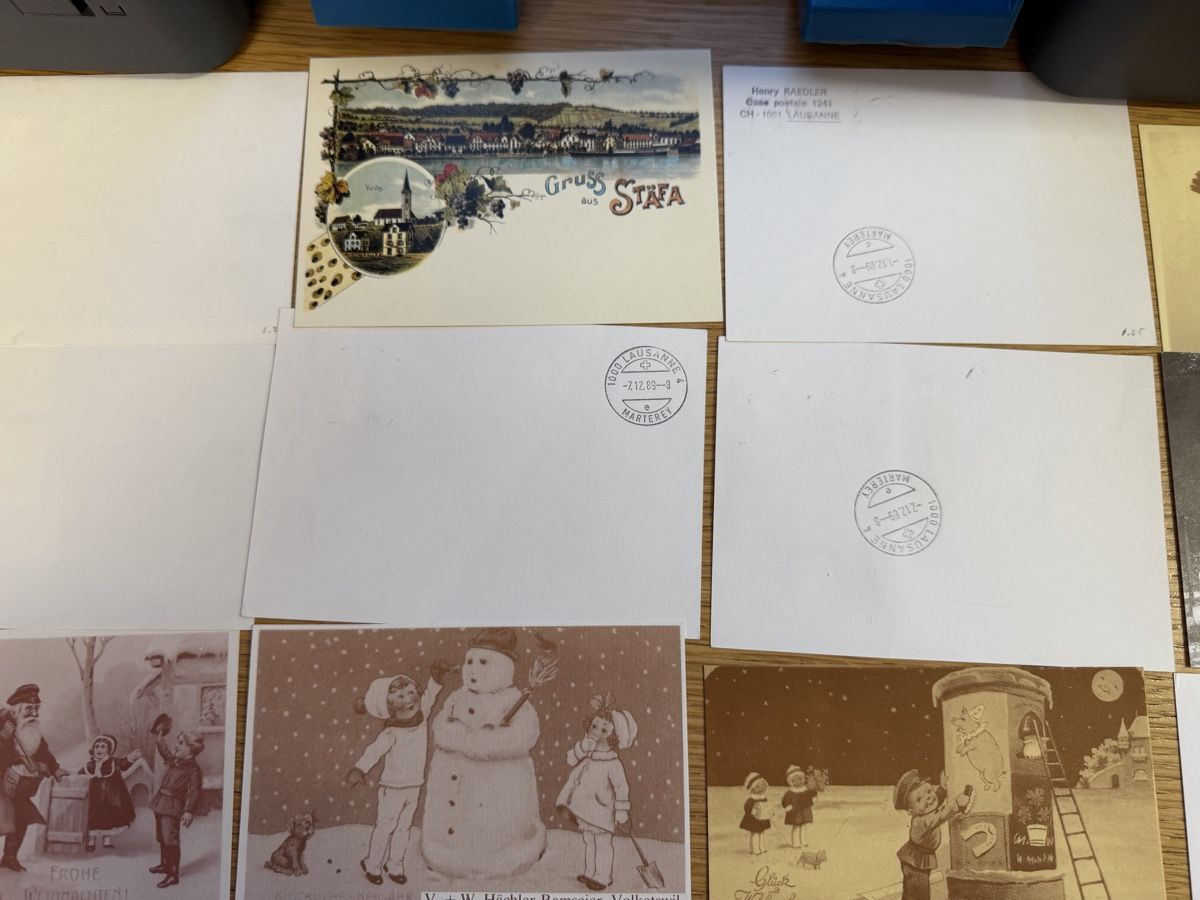 Alle Briefmarken: 27 Karten Tag der Briefmarken  – Neu (gemäss Beschreibung) aus Murgenthal von Tina_4055 7