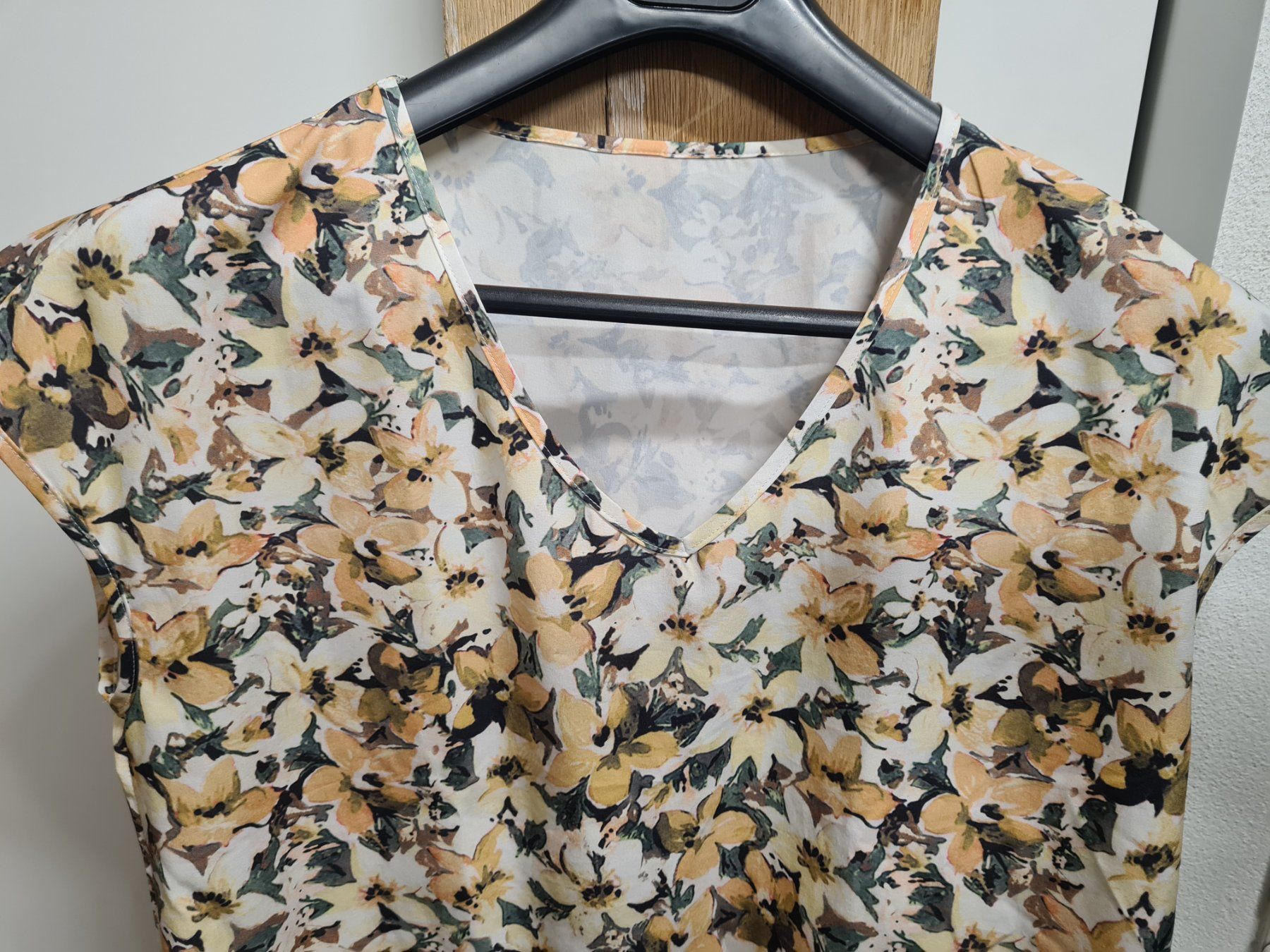 Camicette: Damen Kurzarm Sommer Blusentop, ca.L – Usato da Amriswil venduto da used2use 2