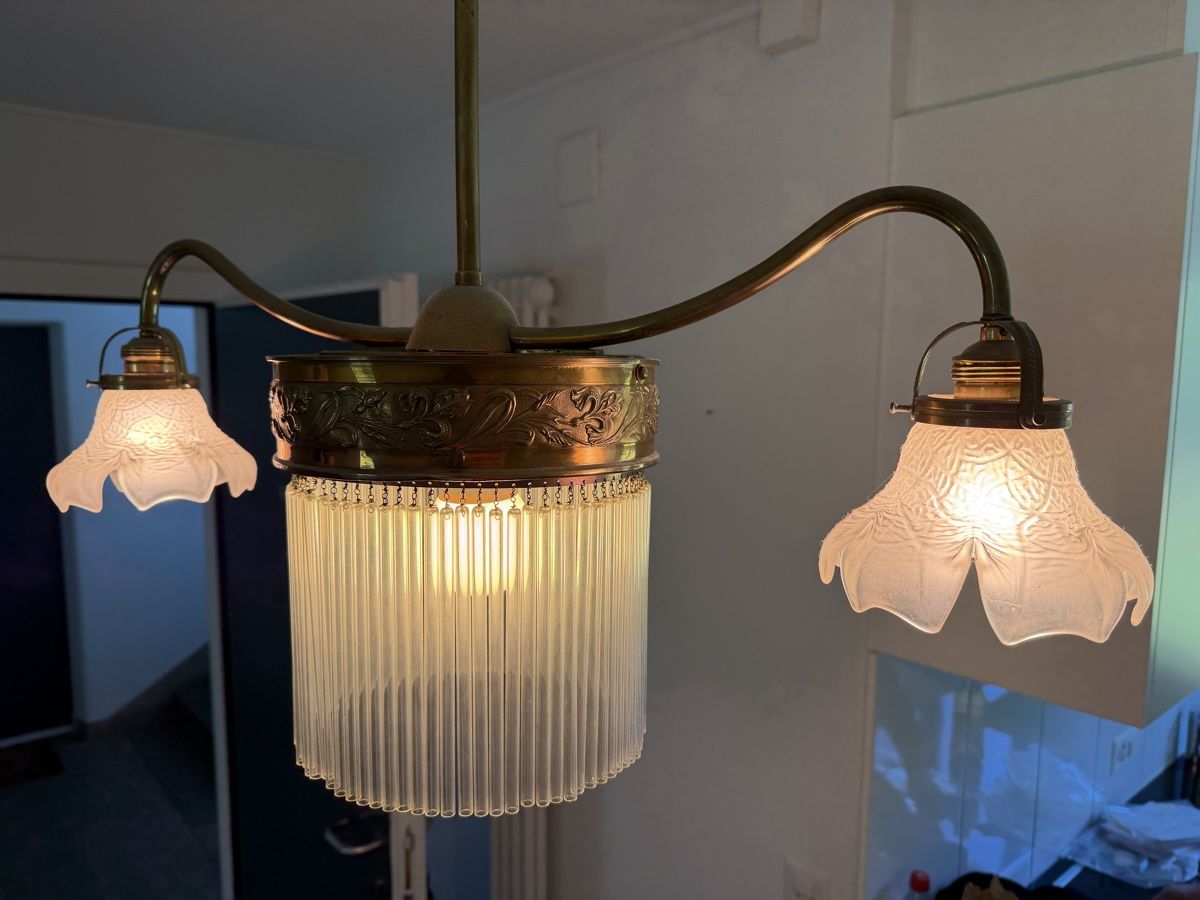 Lampadari & plafoniere: Antikes Deckenleuchter Lampe (3) – Usato da Glattfelden venduto da maa_qcj8 2