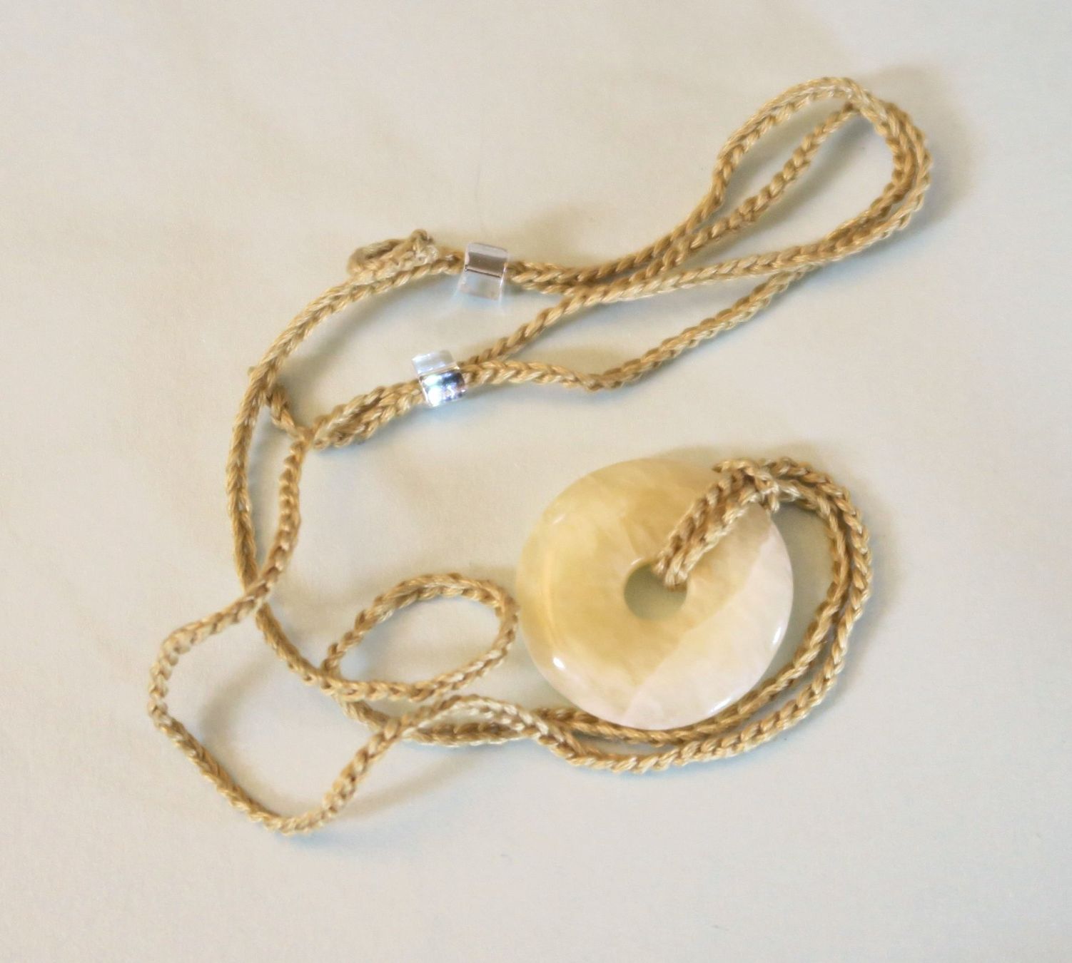 Catenine: Kette Calcit Donut – Nuovo (secondo la descrizione) da Brittnau venduto da marlenestone 5